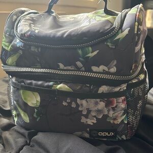 Opux Floral Insulated Lunch Bag